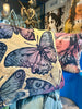 'Golden Butterflies' Velvet Cushion By Bromley Studio, 60 x 60cm