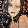 'Gillian' David Bromley Acrylic on canvas 150 x 120cm