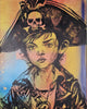 'Pirate Boy'. David Bromley. Acrylic on canvas. 116cm x 91cm.